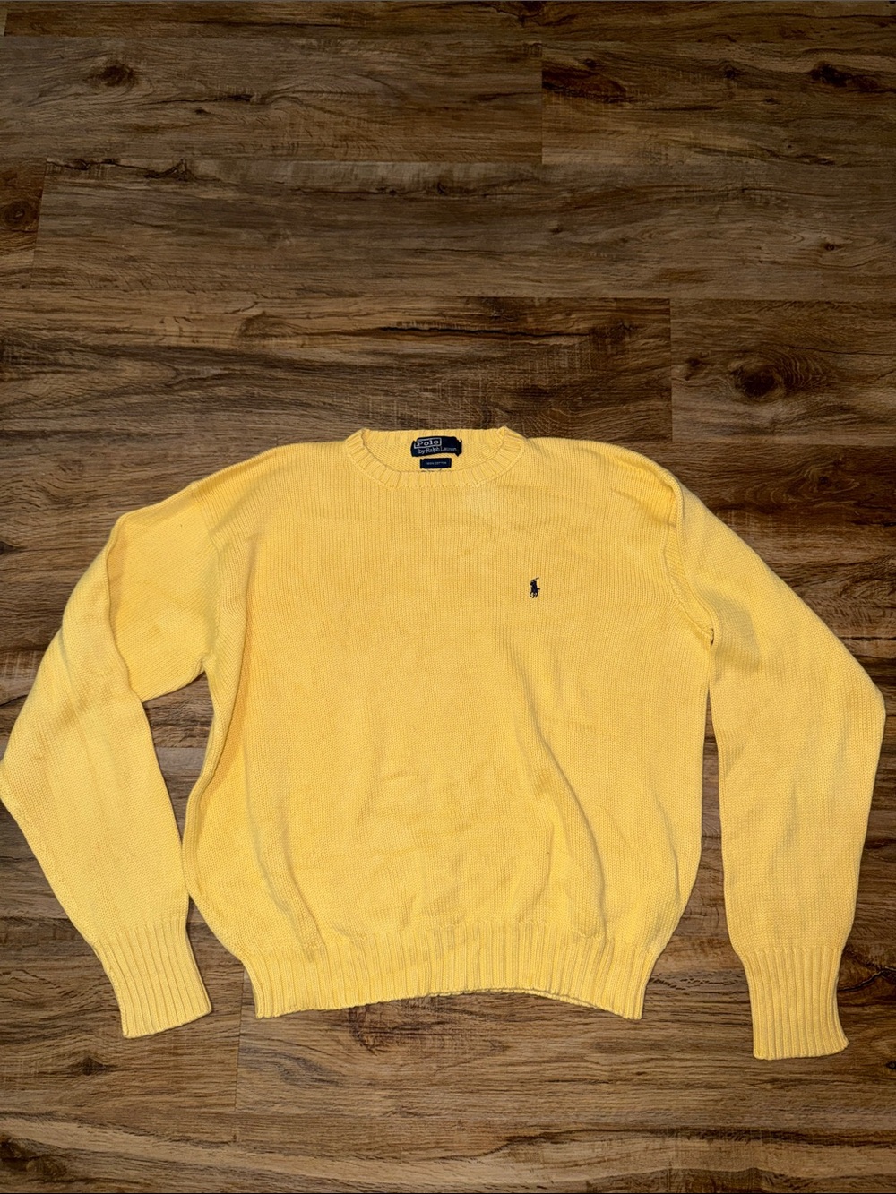 Polo by Ralph Lauren Yellow Sweater
